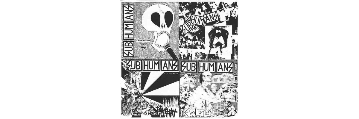 SUBHUMANS Vinyl Represses bei Pirates Press! - Subhumans Vinyl Represses