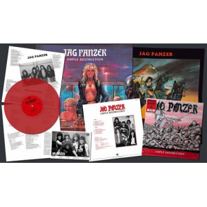 Jag Panzer - Ample Destruction (Metalcore Cover) (red) col lp
