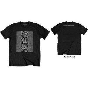 Joy Division - Unknown Pleasures (Backprint/black) XXL