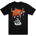 Led Zeppelin - Orange Circle (black)