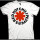 Red Hot Chili Peppers - Red Asterisk (white)