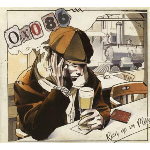 Oxo 86 - Rien Ne Va Plus - (blue red white swirl) col lp