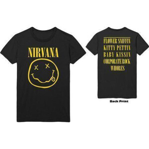 Nirvana - Flower Sniffin (black) - L
