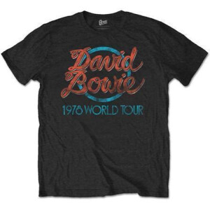 David Bowie - 1978 World Tour (black)