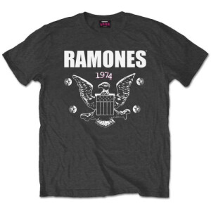 Ramones -1974 Eagle (black) - L
