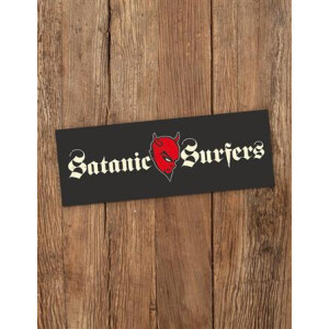 Satanic Surfers - Devil Logo - outdoor sticker