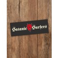 Satanic Surfers - Devil Logo - outdoor sticker