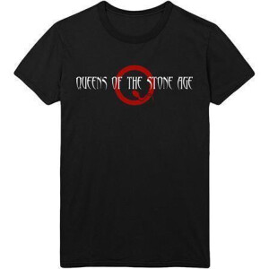 Queens of the Stone Age QOTSA - Text Logo (black) - XL