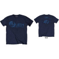 Queen - News of the World 40th Vintage Logo (navy)