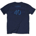 Queen - News of the World 40th Vintage Logo (navy)