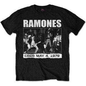 Ramones - CBGB 1978 (black) - S