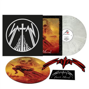 Satan - Earth Infernal ltd (silver) col lp - Special Edition