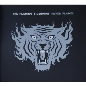 Flaming Sideburns - Silver Flames