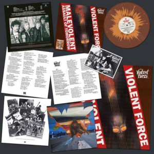 Violent Force - Malevolent Assault Of Tomorrow (splatter) col lp