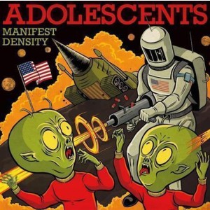 Adolescents - Manifest Destiny (gold) col lp