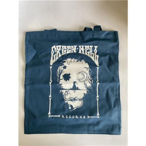 Green Hell Records - New Skull / (Stoffbeutel lange Henkel) - cobalt blue