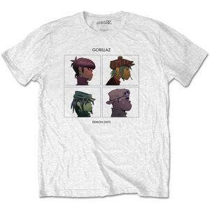 Gorillaz - Demon Days (white)