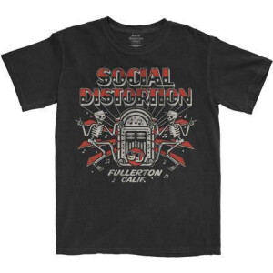 Social Distortion - Jukebox Skelly (black) - XXL