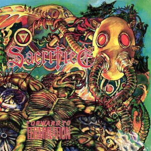Sacrifice - Forward to Termination (green) col lp