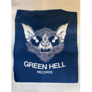 Green Hell Records - Hellbat / (Stoffbeutel lange Henkel) - navy