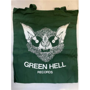 Green Hell Records - Hellbat / (Stoffbeutel lange Henkel) - bottlegreen