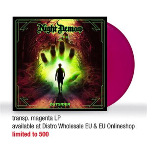 Night Demon - OUTSIDER (magenta) col lp