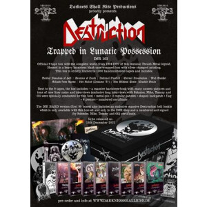 Destruction - Trapped in Lunatic Possession - ltd 9x tape box