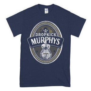 Dropkick Murphys - Beer Label (navy) - S