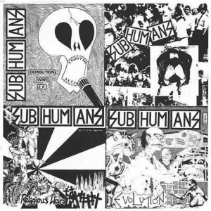 Subhumans - EP-LP cd
