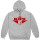 Beastie Boys - Diamond Logo (Hoodie)(grey) M