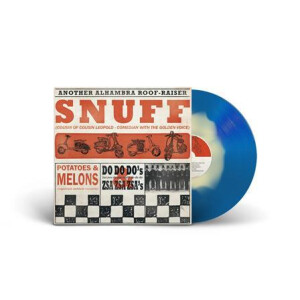 Snuff - Potatoes and Melons, Do Do Do’s and Zsa Zsa Zsa’s (blue white blob) col lp
