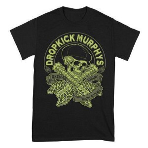 Dropkick Murphys - Skelly Guitar Bones (black)
