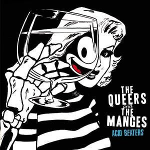 Queers, The/Manges, The - Acid Beaters split (red) col lp