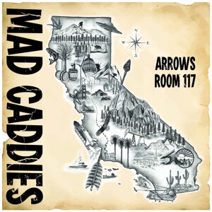 Mad Caddies - Arrow Room 117 (green/black smoke) col lp