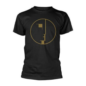 Bauhaus - Logo gold print (black) L