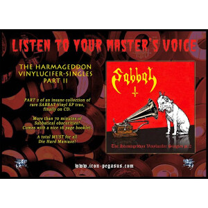 Sabbat - The Harmageddon Vinylucifer Singles Part II - cd