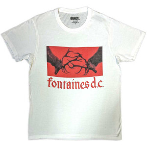 Fontaines D.C. - Clashing Stags (white) - XXL