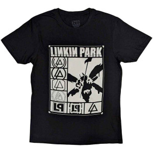 Linkin Park - Logos Rectangle (black)