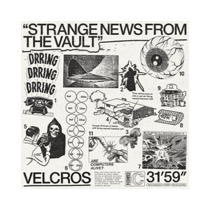Velcros - Strange News From the Vault (blue) col lp