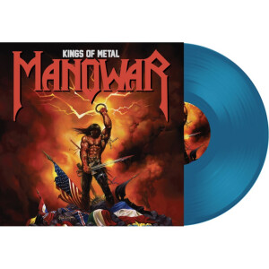 Manowar - Kings of Metal (blue) col lp
