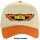 Pantera - Flames Logo - Baseball Mesh Cap - (sand/orange)