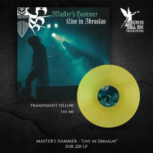 Masters Hammer - Live in Zbraslav - (yellow) col lp