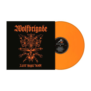 Wolfbrigade - Life Knife Death (orange marbled) col lp