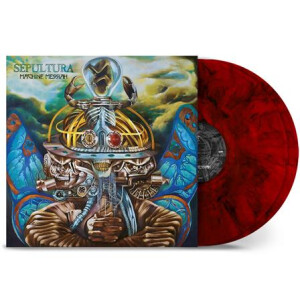 Sepultura - Machine Messiah (red ruby marbled) col 2xlp