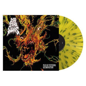 200 Stab Wounds - Piles of Festering Decomposition (yellow/olive splatter) col lp