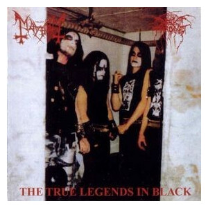 Darkthrone/Mayhem - The True Legends in Black lp