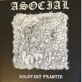 Asocial - Kolsvart framtid lp
