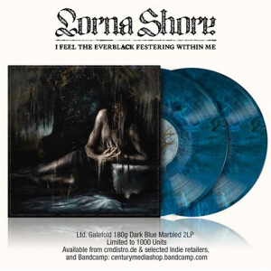 Lorna Shore - I Feel The Everblack Festering Within Me (dark blue marbled) col 2xlp