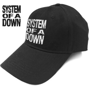 System Of A Down - Stacked Logo - Baseball Cap (black)