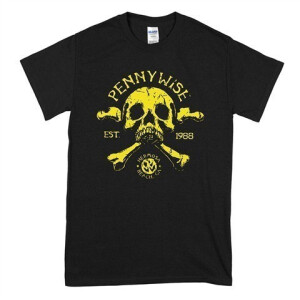 Pennywise - Crossbones Skull (black)
